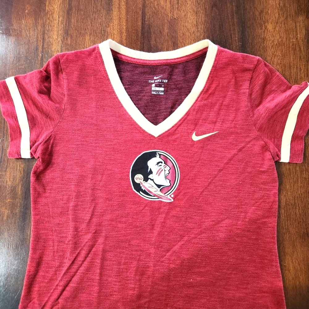 Florida State Seminoles Nike DRI-FIT Tee Short Sleeve Shirt Women's smal…